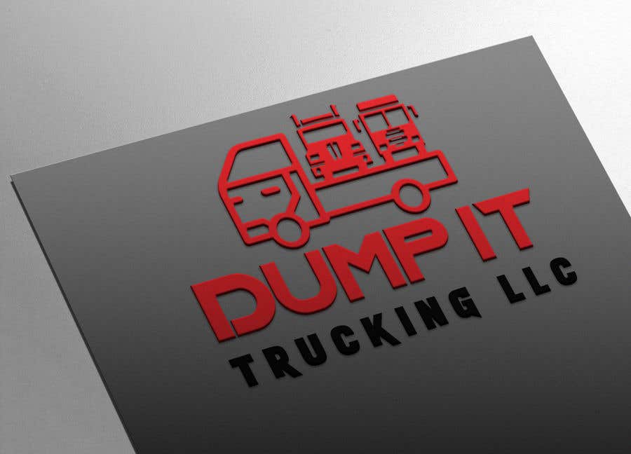 Intrarea #879 pentru concursul „                                                Logo Design for my Trucking Business ( Dump It Trucking LLC )
                                            ”