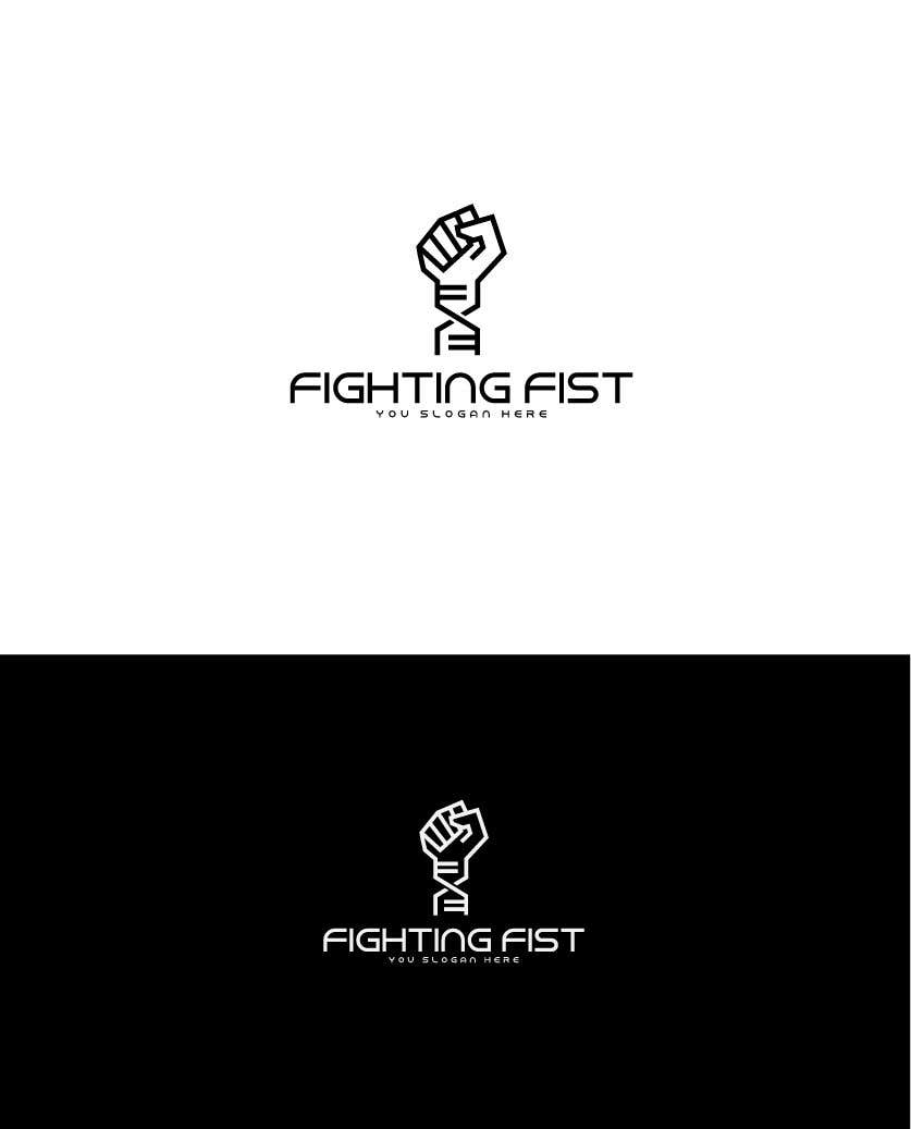 Kilpailutyö #247 kilpailussa                                                 Fighting Fist Logo with DNA
                                            