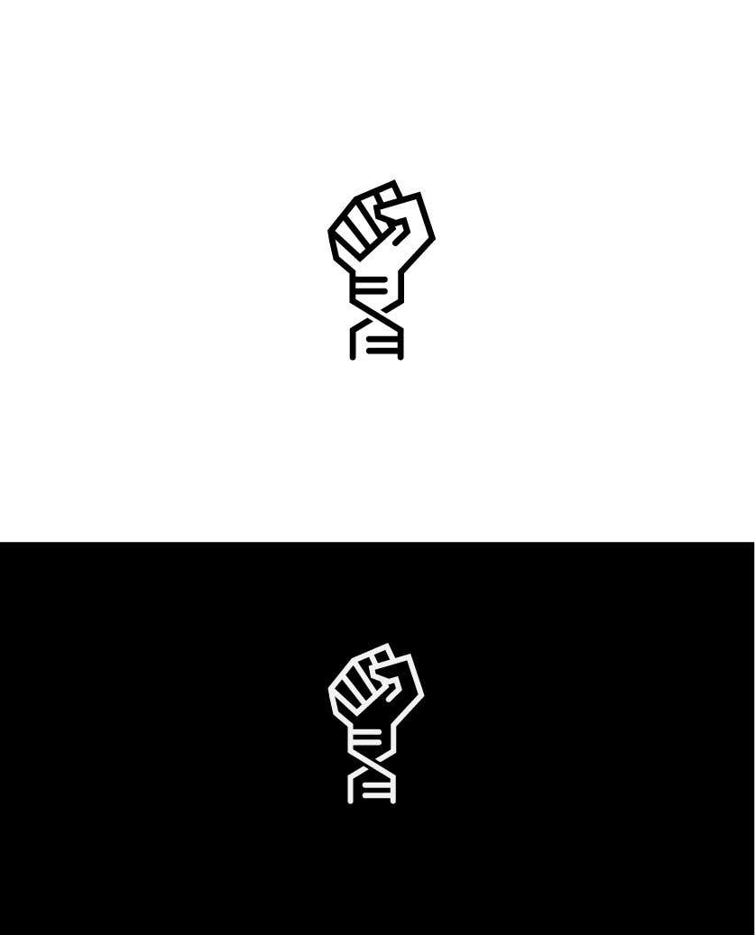 Penyertaan Peraduan #248 untuk                                                 Fighting Fist Logo with DNA
                                            
