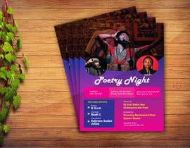 #18 para FLYER FOR MY POETRY NIGHT de anupr54051