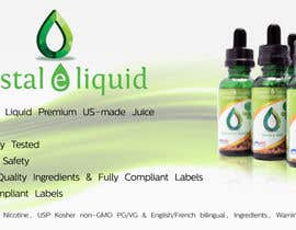 #7 for Design a Banner for Crystal E Liquid - PG/VG Line by sweetys1