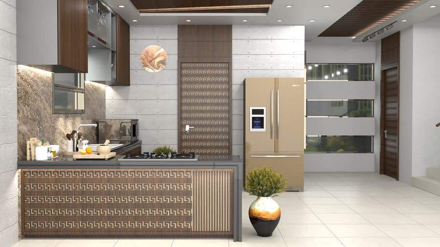 Contest Entry #32 for                                                 3D Rendering of a Kitchen Design
                                            