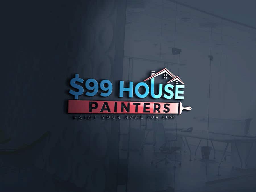 Penyertaan Peraduan #72 untuk                                                 $99 House Painter Logo
                                            