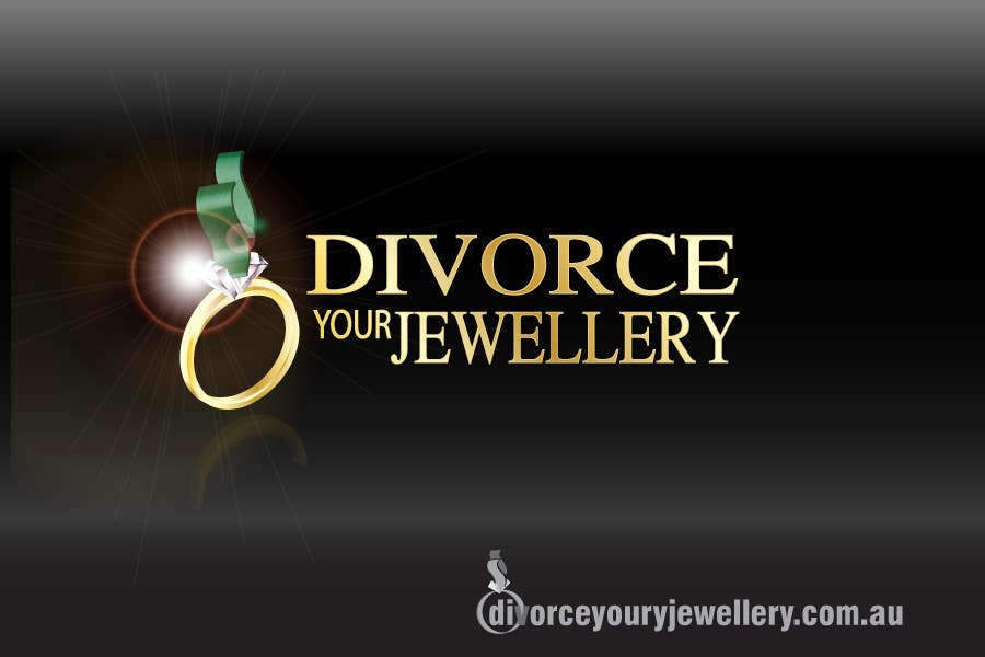 Příspěvek č. 140 do soutěže                                                 Logo Design for Divorce my jewellery
                                            