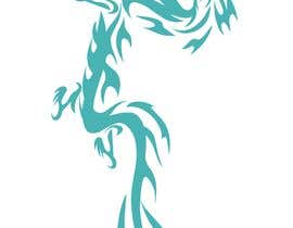 #8 za Dragon design for sticker od Heiwadesign