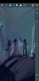 Tävlingsbidrag #42 ikon för                                                     Nightwalker Cover Art - Spooky YA Fantasy
                                                