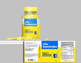 #67 para Eye Catching Modern Gummy Specific Vitamin and Supplement Brand de arshpreetsingh77