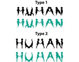 #46 untuk We need a vector illustration of the word &#039;HUMAN&#039; made out of people oleh Fantasygraph