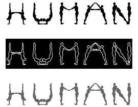 #47 for We need a vector illustration of the word &#039;HUMAN&#039; made out of people by ansercreation