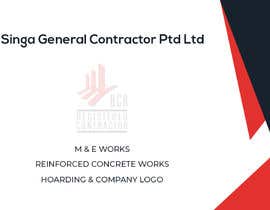 #23 for build a name card for Singa General Contractor Pte Ltd by arshishir31