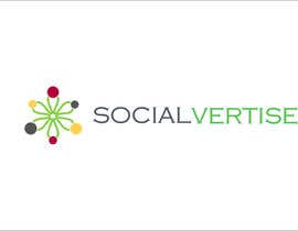#220 dla Logo Design for Socialvertise przez askleo