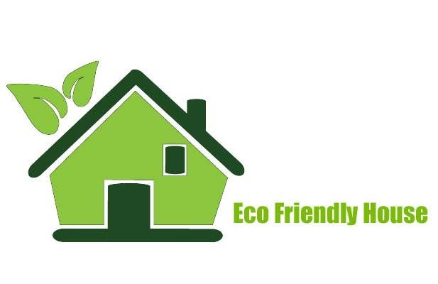 Kilpailutyö #35 kilpailussa                                                 Eco Friendly House Logo Design
                                            