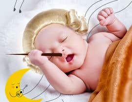 #132 for I need an image of a sleeping Baby that wears a Mozart wig (illustration, photo or mixed) by sonalfriends86