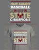 Konkurrenceindlæg #151 billede for                                                     New Albany Ohio Baseball State Champs Tee Shirt Design
                                                