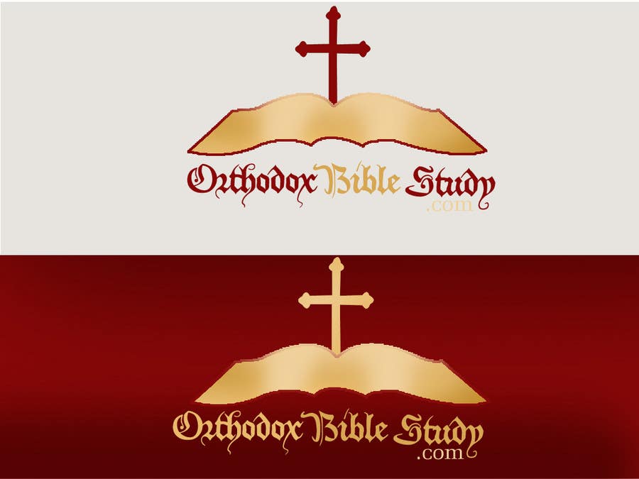 Penyertaan Peraduan #164 untuk                                                 Logo Design for OrthodoxBibleStudy.com
                                            