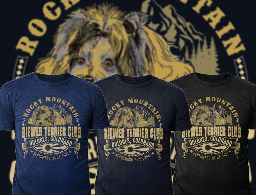 Kilpailutyö #394 kilpailussa                                                 Design a Event T-Shirt for Dog Club
                                            