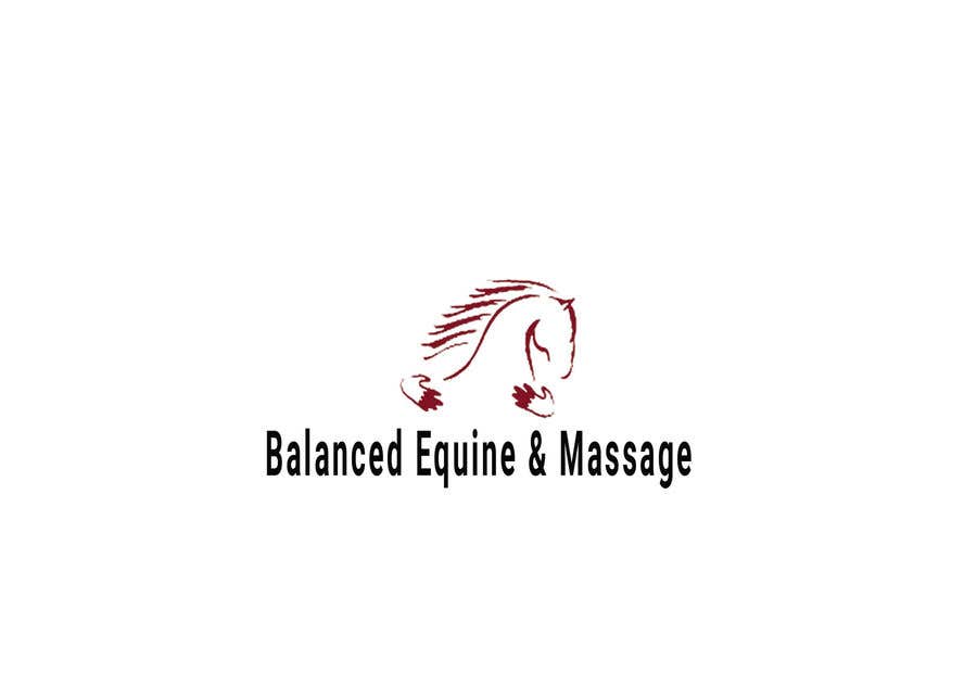 Proposition n°61 du concours                                                 Horse Massage Logo
                                            