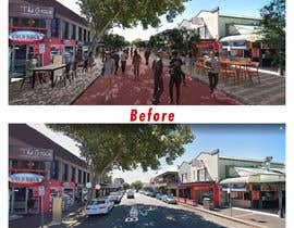 #13 para CGI image of a street with on-street parking removed de nijingkrishnan