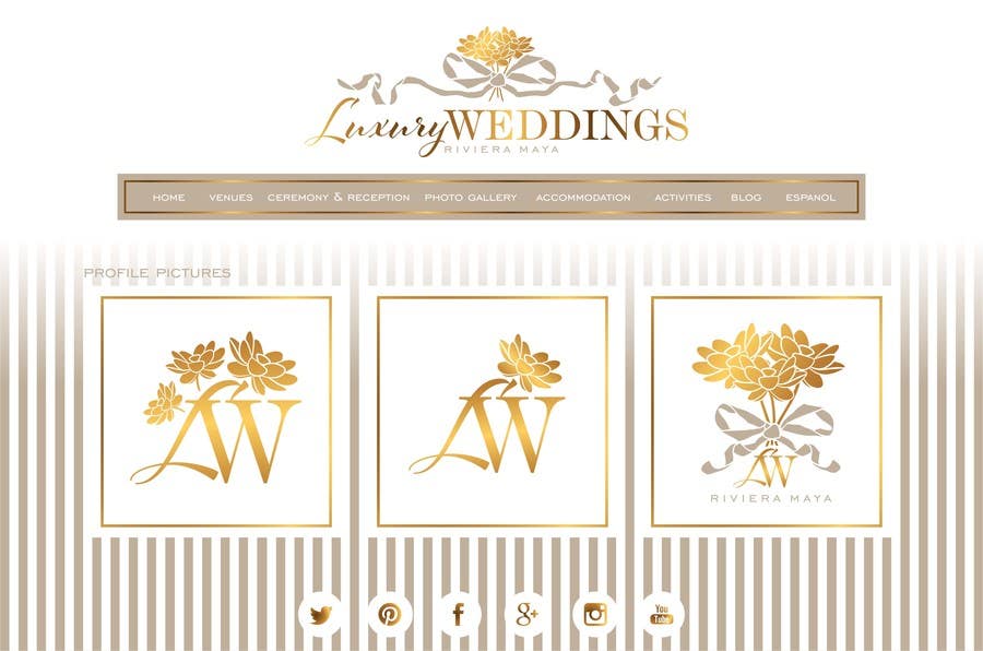 Inscrição nº 100 do Concurso para                                                 Design a logo, banners, icons, etc for Wedding Planning Website
                                            