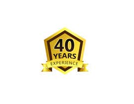 #36 for Design a Logo for &quot;40 Years Experience&quot; by hanidesignsvw