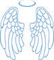 Miniatura da Inscrição nº 57 do Concurso para                                                     Design a pair of angel wings for baby clothing
                                                
