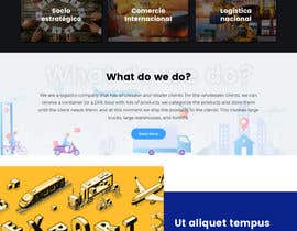 #10 for Logistics website with Divi Theme by anusri1988