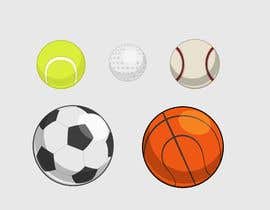 Nro 36 kilpailuun Create 5 digital sports balls - 19/07/2021 01:50 EDT käyttäjältä SherryD45