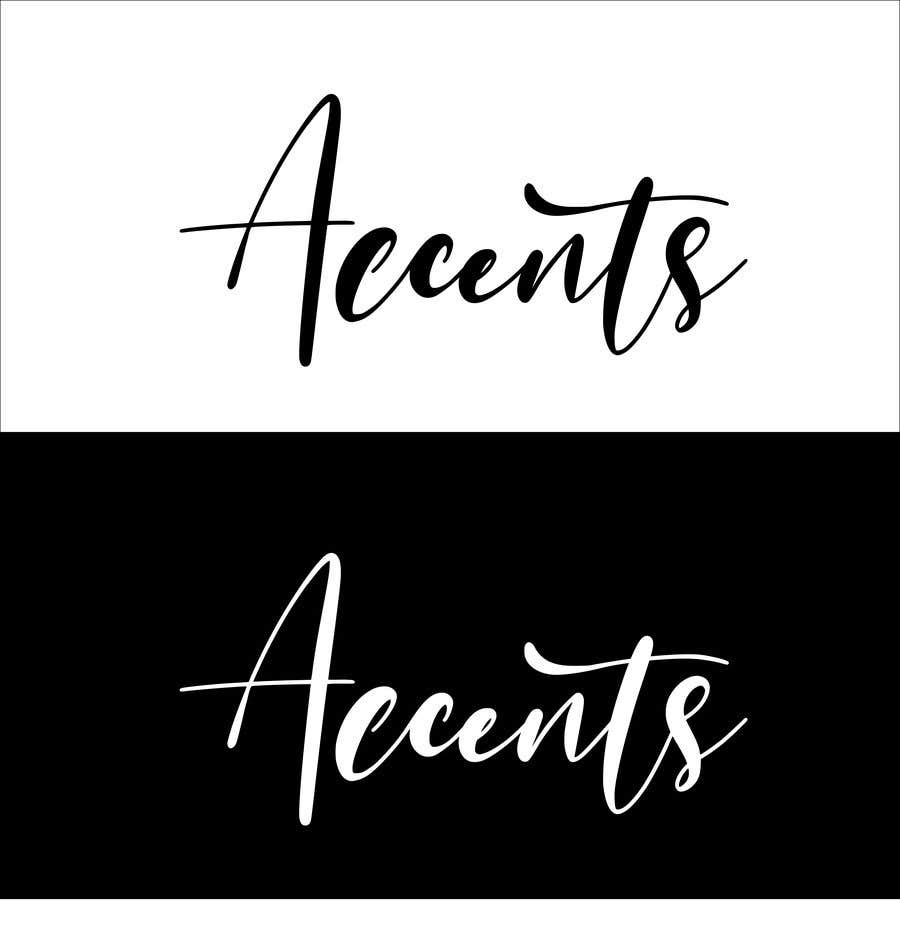 
                                                                                                            Contest Entry #                                        46
                                     for                                         brand name: Accents
                                    