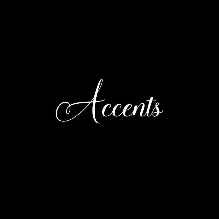 
                                                                                                            Contest Entry #                                        59
                                     for                                         brand name: Accents
                                    