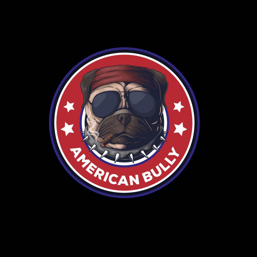 Penyertaan Peraduan #308 untuk                                                 American Bully Dog Logo
                                            