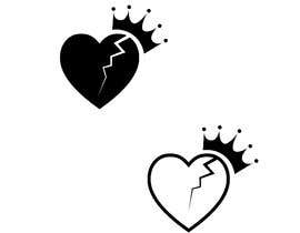 #200 pёr &quot;Prince of Heartz&quot; Logo Concept nga ioanna9