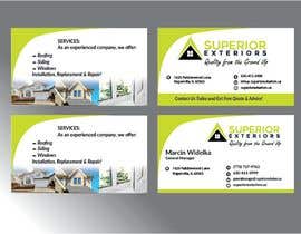 #639 pёr business cards for roofing company nga SarmilaPalit