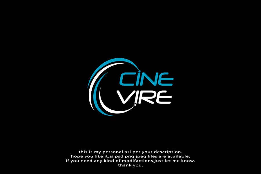 Proposition n°313 du concours                                                 Build a logo for our company "CineVire"
                                            