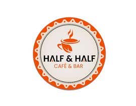 Nro 47 kilpailuun Design a Logo for “Half &amp; Half Café &amp; Bar” käyttäjältä lutfulkarimbabu3
