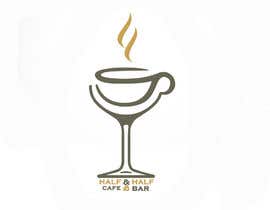 #44 for Design a Logo for “Half &amp; Half Café &amp; Bar” by firasbenachour18