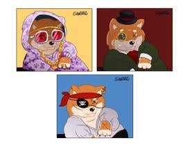 #18 for Illustrate Shiba Inu 2d Avatars using Doge Pound as inspiration for art style by Sawcraz