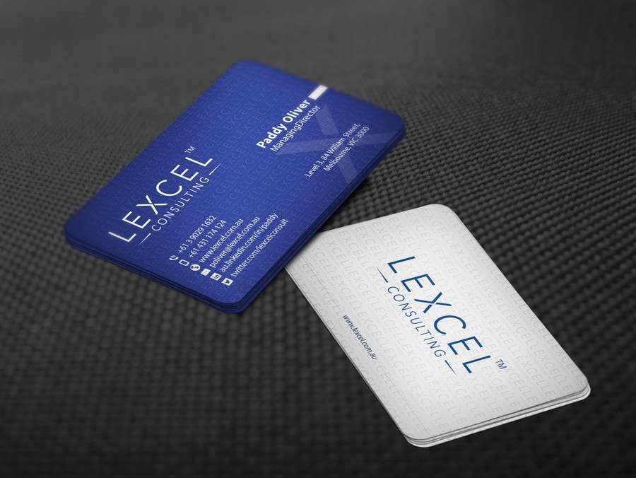 Bài tham dự cuộc thi #252 cho                                                 Design some Business Cards for Lexcel Consulting
                                            