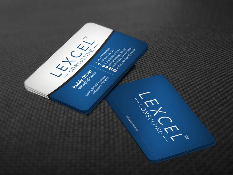 Bài tham dự cuộc thi #267 cho                                                 Design some Business Cards for Lexcel Consulting
                                            