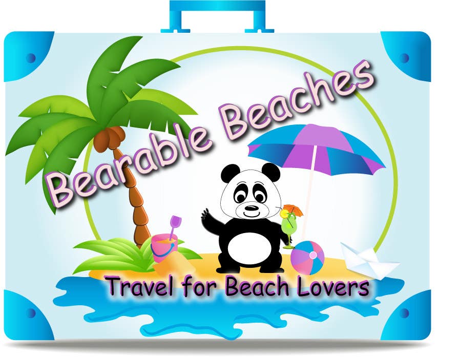 Penyertaan Peraduan #158 untuk                                                 Design a Logo for Bearable Beaches
                                            
