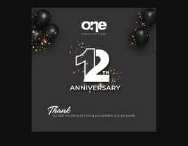 #268 for Graphic for LinkedIn post celebrating 12th anniversary of company&#039;s establishment by azadrahman2013