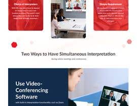 webninjaz tarafından Build a visual website for a freelance online interpreter için no 23