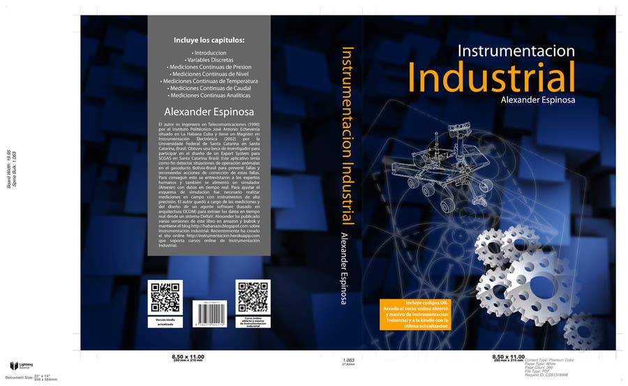 Proposta in Concorso #38 per                                                 Book Cover for Instrumentacion Industrial
                                            