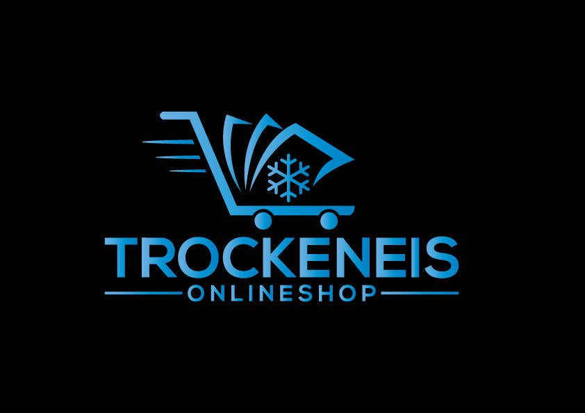 Конкурсна заявка №266 для                                                 Logo for the online shop website trockeneis-onlineshop.at
                                            