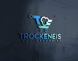 #241 untuk Logo for the online shop website trockeneis-onlineshop.at oleh adnanhossain679