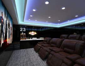#14 for Home Cinema Design (2 different design options) by Shuhadh