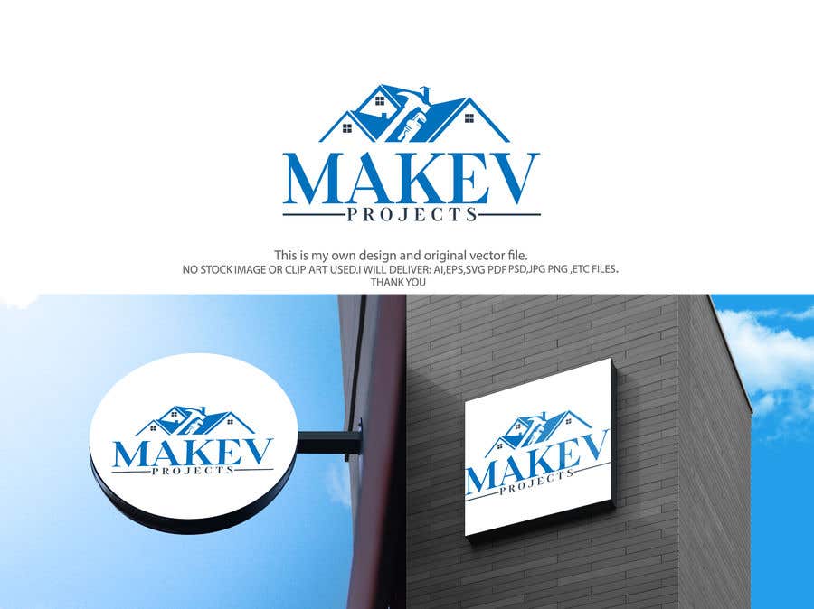 Bài tham dự cuộc thi #189 cho                                                 Logo design for Makev Projects
                                            