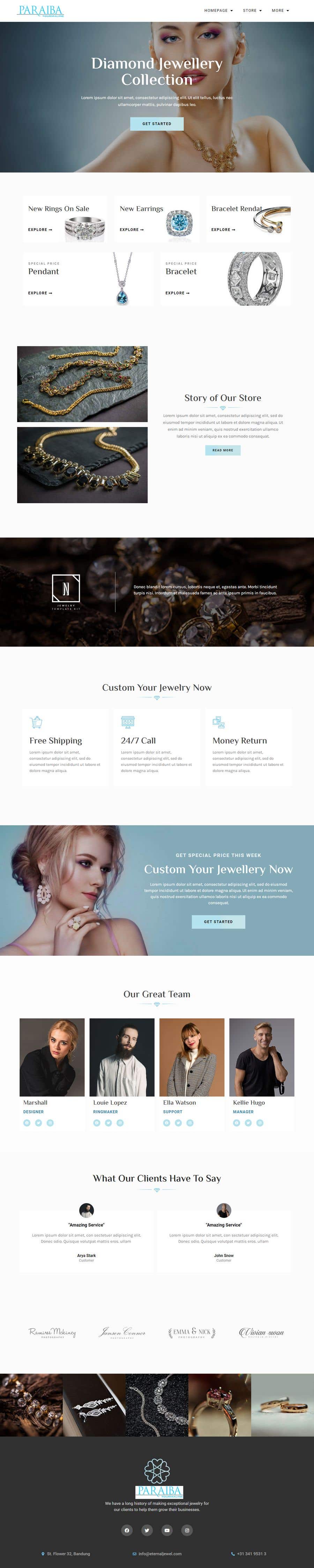
                                                                                                            Proposition n°                                        79
                                     du concours                                         Design a website for selling rare gemstones and expensive jewelry
                                    