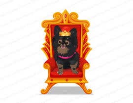 Muzeative tarafından Graphic design of a female dog character, with a royalty theme, which will be used as a large graphic on a t-shirt. için no 234