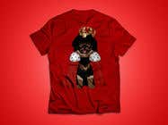#206 pentru Graphic design of a female dog character, with a royalty theme, which will be used as a large graphic on a t-shirt. de către abdonafiia