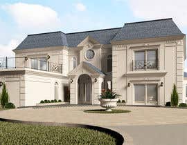 #15 para Design New French Chateau Luxury House Floorplan and Facade de designph1